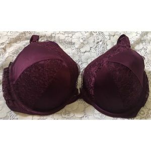 Plum Push-Up Bra